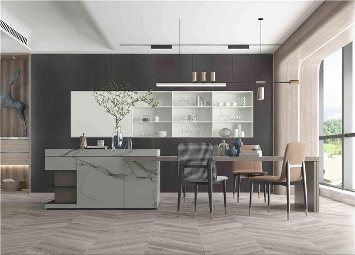 PET Film Kitchen Cabinet